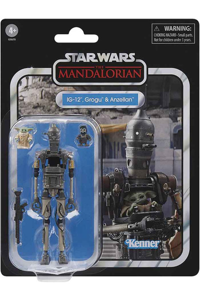 Hasbro Games Междузвездни войни: Винтидж колекцията – IG‑12, Грогу и Анзелан