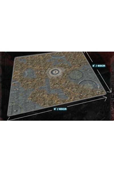 LEX Alien Catacombs Gaming Mat 2x2