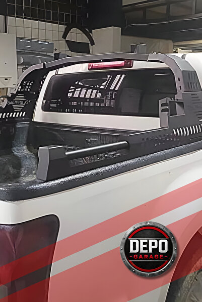 DEPO GARAGE Nissan Navara Tam Uyumlu Lazer Kesim Rollbar
