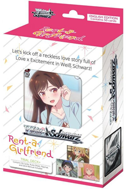 Bushiroad Weis Schwarz Rent-A-Girlfriend Κάρτες Δοκιμής Αγγλικές