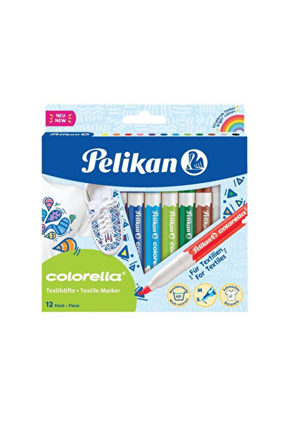 Pelikan Carioca Colorella pentru textile, set 12