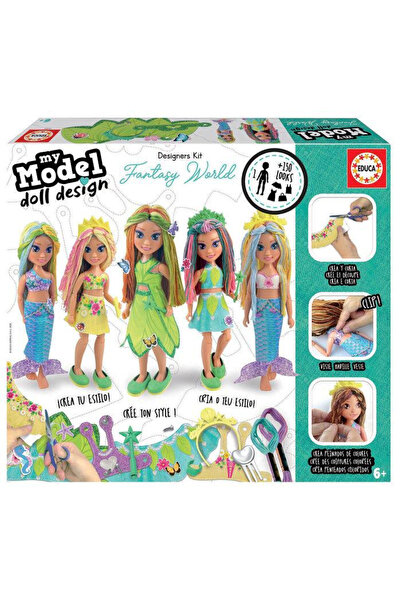 EDUCA Joc Creativ My Model. Doll Design. Fantasy 18366