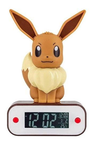 LEX Pokemon Alarm Clock with Light Evoli