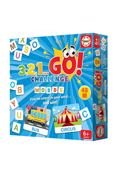 EDUCA 3,2,1… GO! Challenge Words 19391