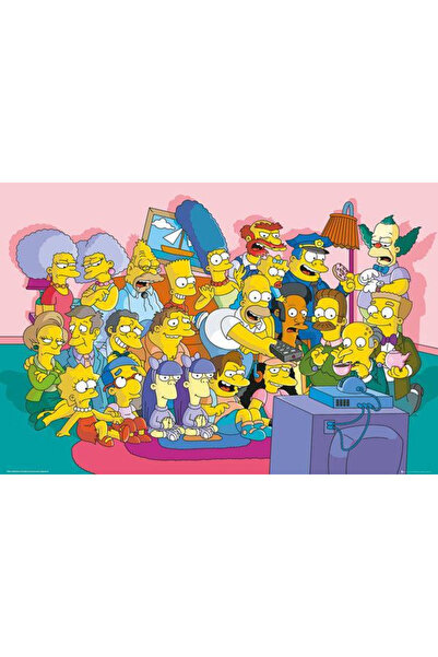 LEX Αφίσα του καναπέ των Σίμπσονς
