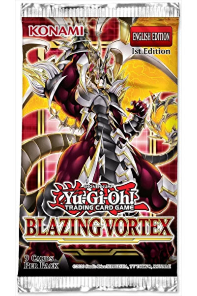 KONAMI Yu-Gi-Oh! TCG – Blazing Vortex Booster Pack (EN)