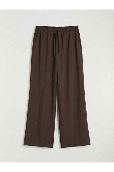 LC Waikiki Peak New Season Elastic Waist Modal Blend Women's Trousers