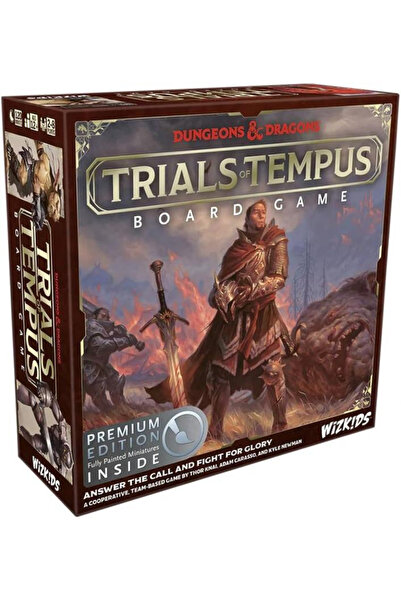 Wizkids Dungeons & Dragons: Trials of Tempus Board Game - Premium Edition