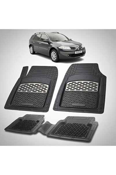 TEAMCAR Πατάκια δαπέδου συμβατά με Renault Megane II 2 Estate (Grandtour) 200...
