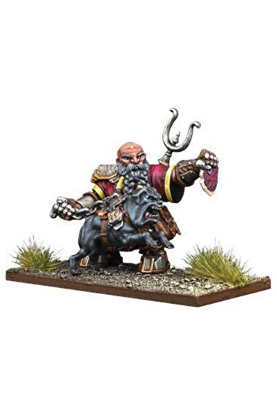 LEX Kings of War: Vanguard - Dwarf Support Pack: Mastiff Pickmaster