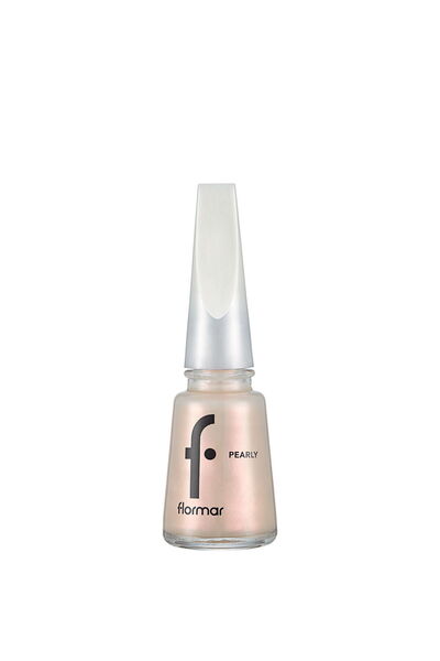 Flormar Pearly Semi-Transparent & Glossy Finish Nail Polish