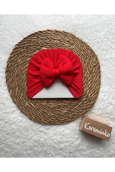 Kereminko Bebek Baby Girl and Child Red Cotton Piece Bone Set