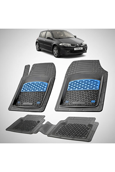 TEAMCAR Πατάκια δαπέδου συμβατά με Renault Megane II 2 Hatchback 2006-2009 | ...