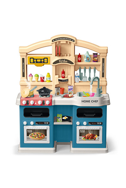 Toybox مجموعة مطبخ الشيف الموهوب للأطفال، مجموعة طبخ تمثيلية مكونة من 77 قطعة...