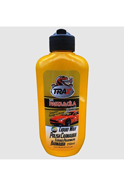 TRAX Araç Oto Kaporta Boya Pasta Cila Sıvı Cila 250ml