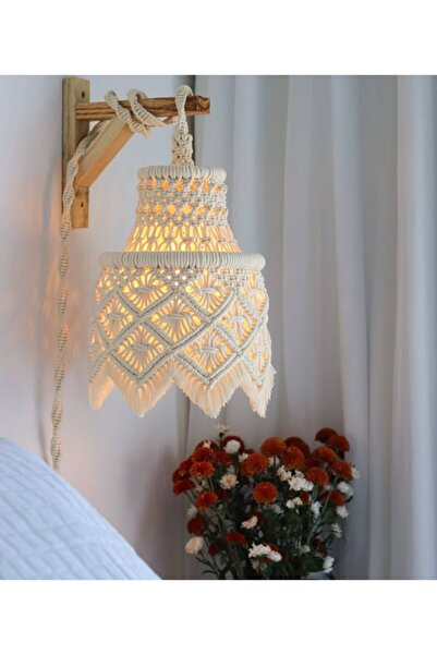 SuMavisi Makrome El Yapımı Rustik Aplik & Bohem Avize & Otel Alaçatı Konsept ...