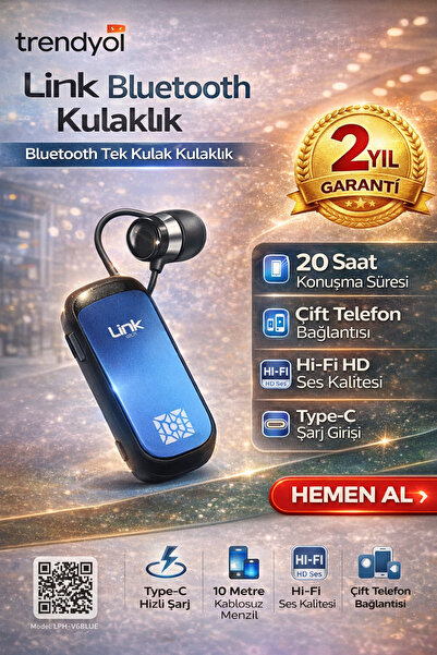 Link TWS KABLOKU KULAKLIK TEKLİ