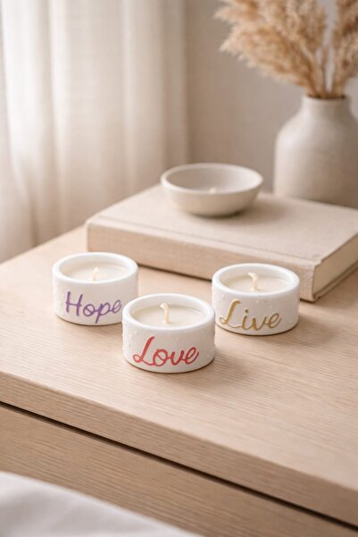 Pure Design 3’lü Tealight Mum