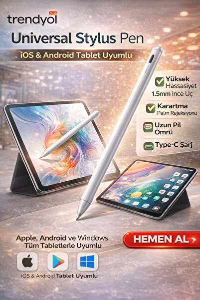 Universal ANROİD TABLET UYUMLU PENCIL