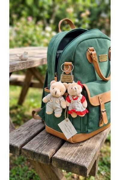 Şirin .2'li Hediyelik Peluş Ayıcık Seti - Renkli Karakter Çiftleri