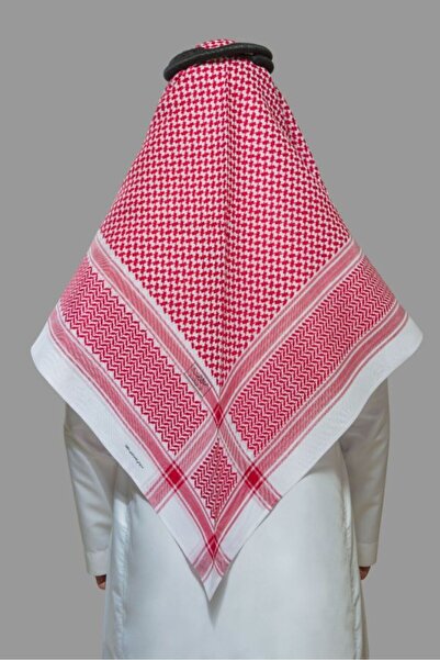 Al Bassam شماغ البسام الختم الاسود الانجليزي