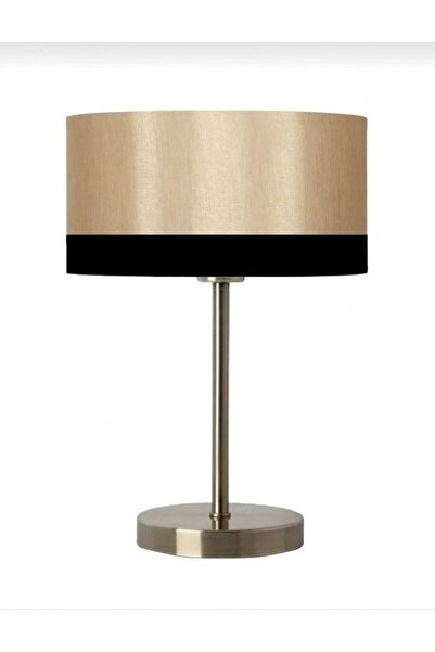 Lunacclight siyah vizon Abajur mat eskitme ayak