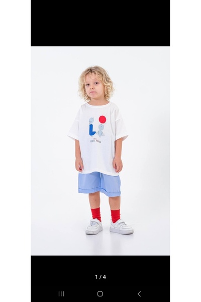 Yerli Shorts Tshirt Boys Summer Set