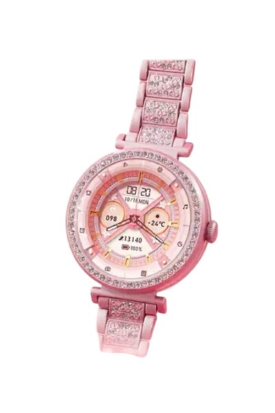 JSYES MS22 Mini Diamond Smart Watch With 3 Watch Straps