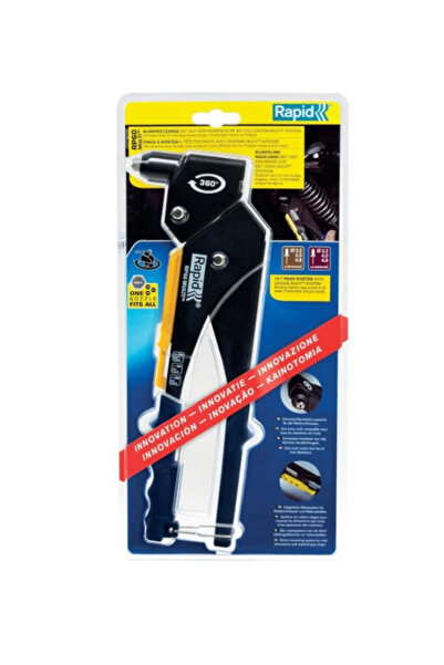 Rapid RP60 MULTI™ Pivoting Head Riveter – Durable Multipurpose Hand Riveter w...