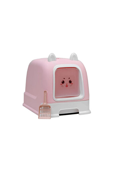 TofuCat Enclosed Cat Litter Box with Front Door & Carry Handle – Odor Control...