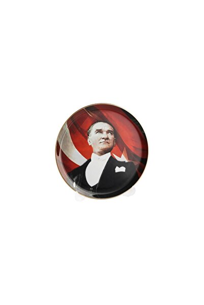Porland Atatürk Desen6 Dekoratif Tabak 28cm