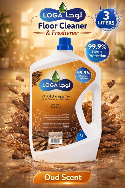 LOGA Floor Cleaner & Freshener 3L – Powerful Multi-Surface Floor Cleaning Liquid