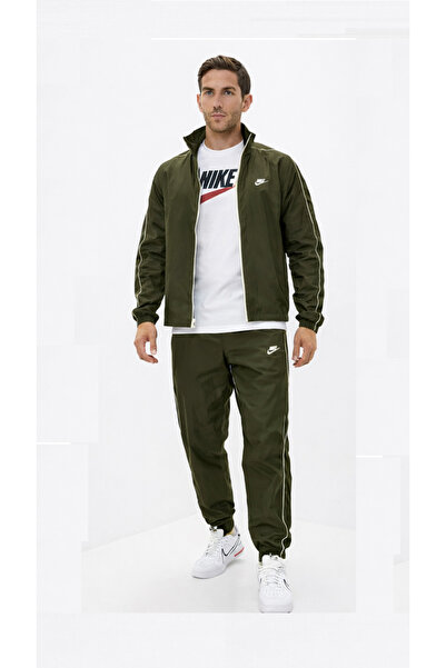 Nike Nsw Spe Flc Tracksuit Paraşüt Kuamaş Yazlık Erkek Eşofman Takımı