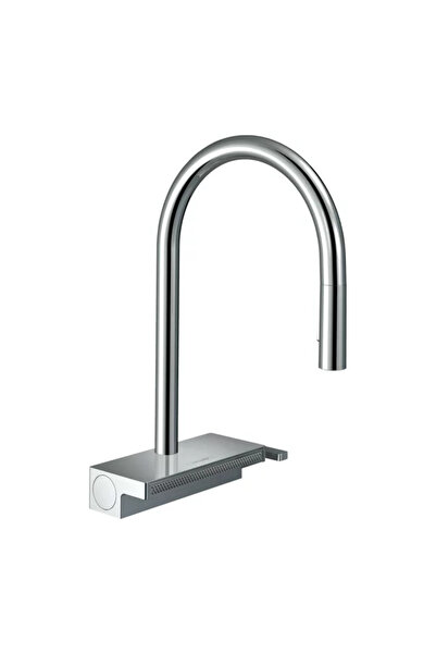 Hansgrohe Baterie bucatarie cu dus extractibil 3 jeturi Aquno Select M81 170 ...