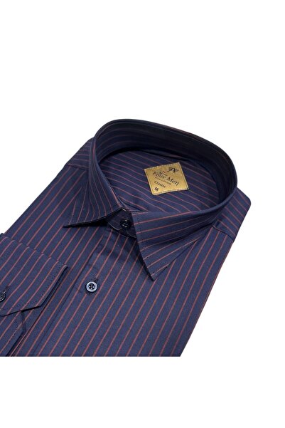 ALMİNA Classic 100% Cotton Men's Shirt