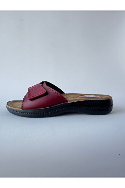 ELİS Ortopedik Jelli Cırtlı Kadın Terlik – Topuk Dikeni Destekli Günlük Konfor