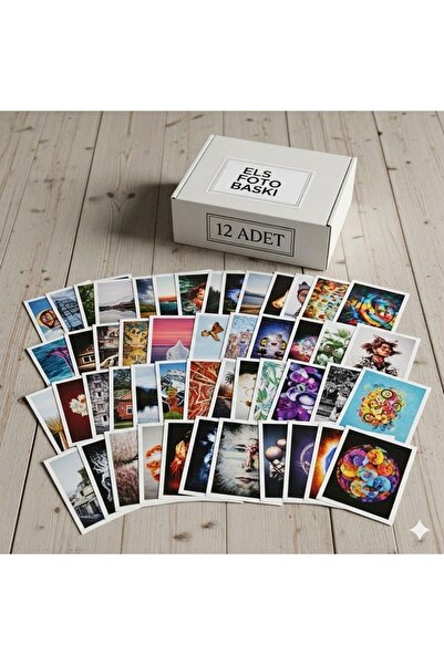 TAVİLOĞLU FOTOĞRAF 12 ADET SOLMAZ 5X7 FOTOĞRAF BASKISI