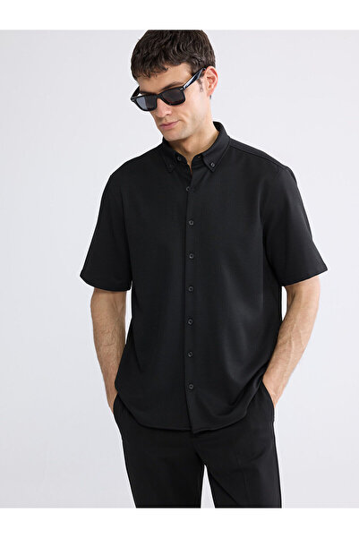 LC Waikiki Nevavm Regular Fit Men's Shirt with Difference