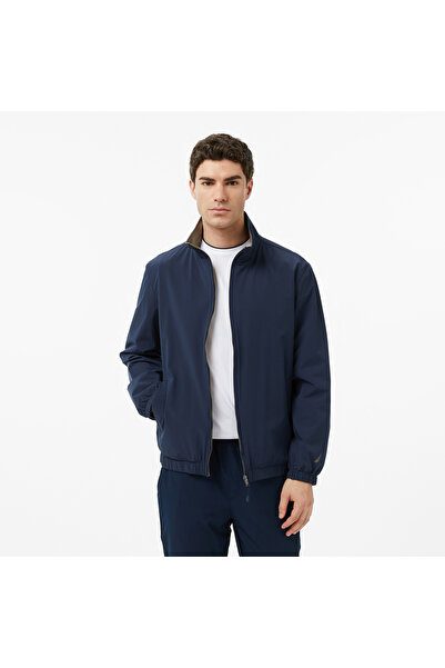 Nautica Erkek Lacivert Regular Fit Dik Yaka Su İtici Mont