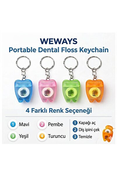Weways Anahtarlık Diş İpi