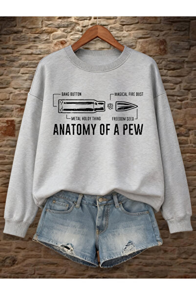 NOISSEY The Anatomy Of Bulletsprinting Φούτερ Γυναικεία Φλις Ζεστά Αθλητικά μ...