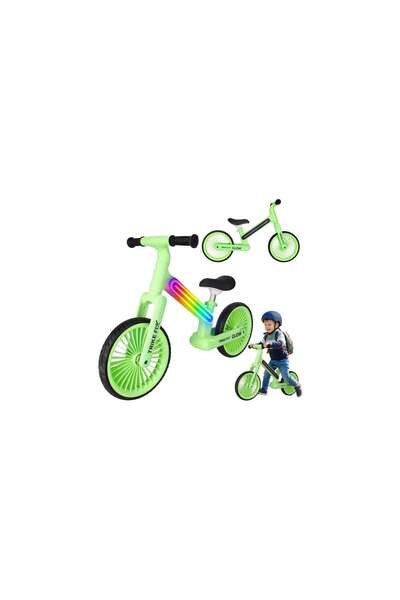 Three top online Ποδήλατο Trike Fix Glow με LED σε νέον πράσινο χρώμα
