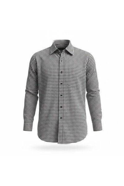 ALMİNA Classic 100% Cotton Men's Shirt