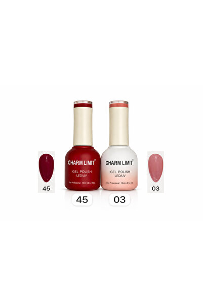 OEM Charm Limit Gel Polish LED/UV 16ml – Nuante 45 & 03 – Ojă Semipermanentă ...