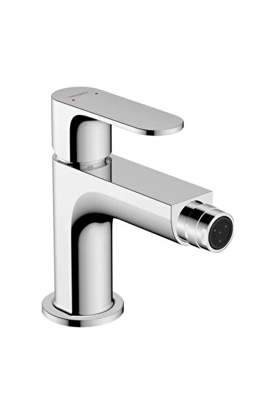 Hansgrohe Rebris S bidet mixer, glossy chrome, with Pop-Up valve