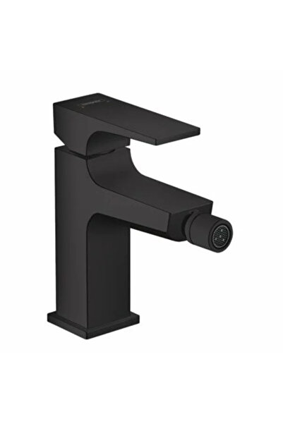 Hansgrohe Metropol bidet mixer with Push-Open valve, matt black
