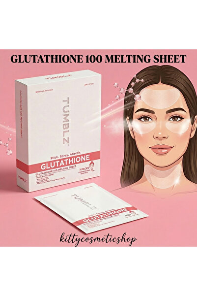 TUMBLZ Basic Melting Sheet 7pack-Glutathione 100, 7 Paket(YÜZDE ERİYEN MASKE )