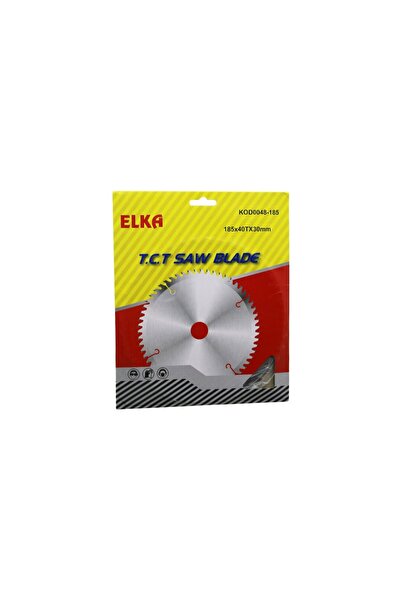 Fırsatkolik ELKA 0048-185 185 X 40T X 30MM AĞAÇ SUNTA KESİCİ DİSK (5067)