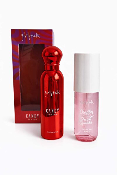 lider kozmetik Girlytalk Candy Kadın Edp Parfüm 100 ml ( Vücut Spreyi Hediye)