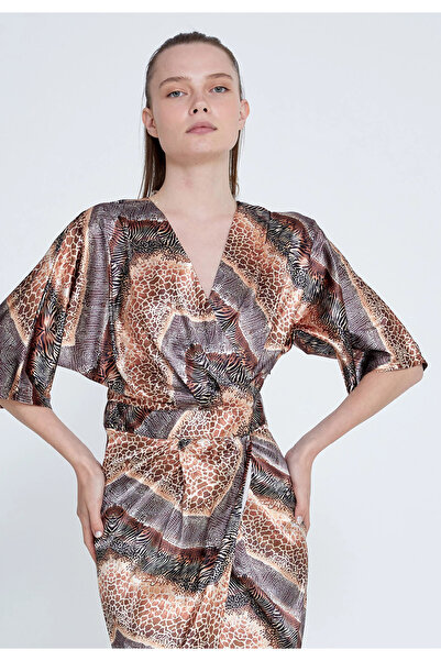 1way Luxurious Turkish wrap dress